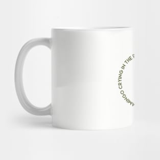 Say Hello Wave Goodbye, green Mug